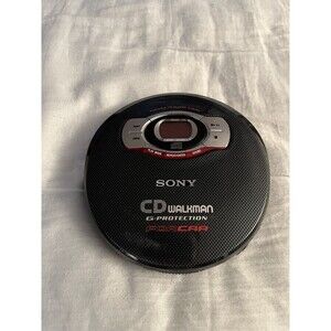 Sony CD Walkman D-MJ95 Portable CD Player for Car - Tested And Working